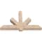 Ekena Millwork Kennewick Smooth Timber Gable Bracket, Douglas Fir, 60"W x 38"H x 5 1/2"D x 5 1/2"F, 15/12 Pitch GBW060X38X0606KEN00SDF - alternate 5